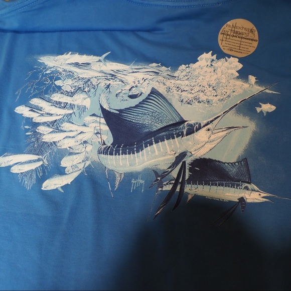 Guy Harvey Other - Guy Harvey XL blue pocket t-shirt sail fish